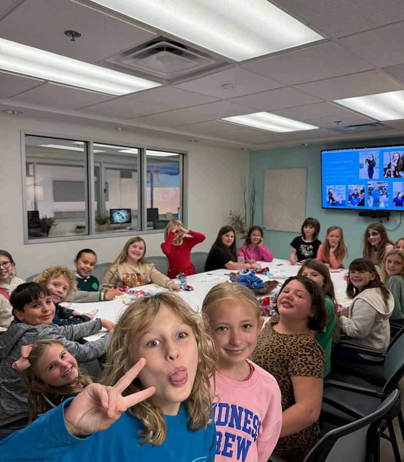 Pet Care Badge Event For Troop # 17145 - girls smiling for the camera